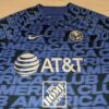 CLUB AMERICA CAMISETA DE PRACTICA USADA POR JUGADOR 2023 - Imagen 2