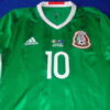 SELECCION MEXICANA JERSEY MATCH WORN DOS SANTOS CONDEFERACIONES 2017 - Imagen 2