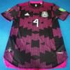 SELECCION MEXICANA JERSEY MATCH WORN ALVAREZ ELIMINATORIAS 2022