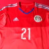 SELECCION MEXICANA JERSEY MATCH WORN GUDIÑO PORTERO - Imagen 2