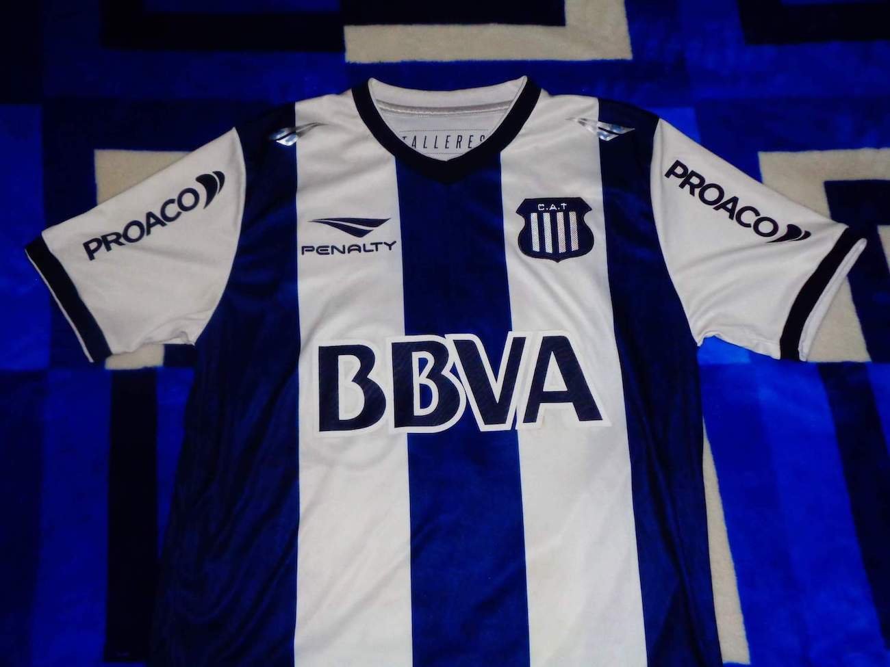 CLUB TALLERES DE CORDOBA JERSEY MATCH WORN TITULAR Tienda El 10 Futbol