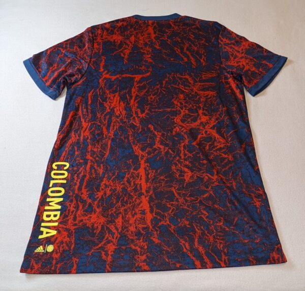 SELECCION COLOMBIA CAMISETA PRE MATCH USADA POR JUGADOR - Imagen 3