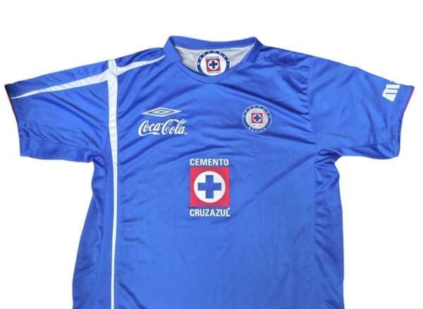 CLUB CRUZ AZUL JERSEY MATCH WORN CONEJO PEREZ - Imagen 2