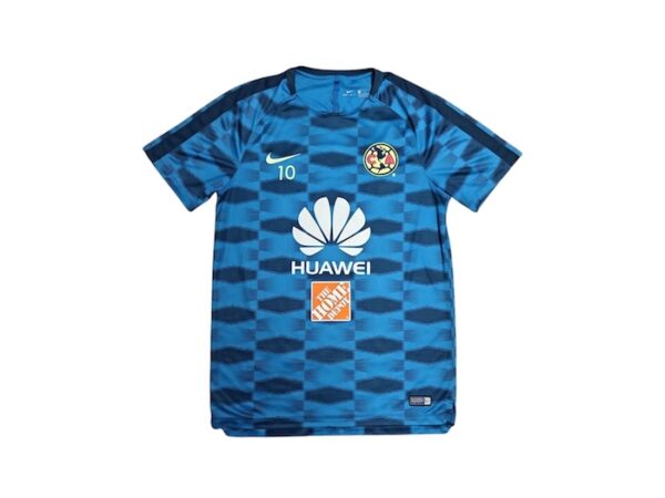 CLUB AMERICA CAMISETA DE PRACTICA USADA POR JUGADOR 10