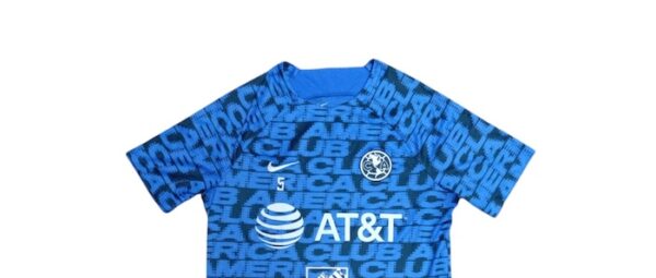 CLUB AMERICA CAMISETA DE PRACTICA USADA POR JUGADOR 5 - Imagen 2