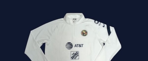 CLUB AMERICA SUDADERA DE PRACTICA USADA POR JUGADOR - Imagen 2