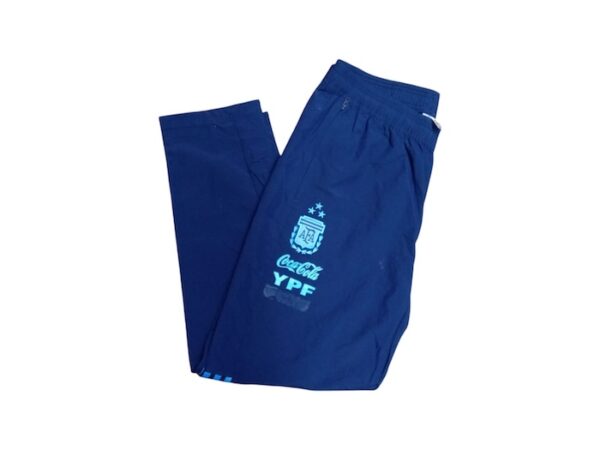 SELECCION ARGENTINA PANTALON PANTS DE VIAJE USADO POR JUGADOR - Imagen 2