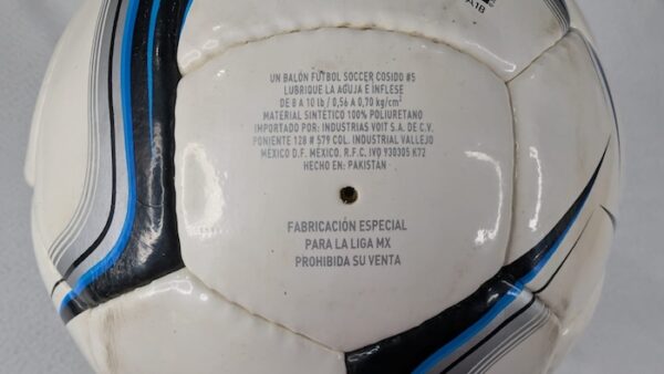MATCH BALL ALPHA SILVER 2003 LIGA MX - Imagen 4