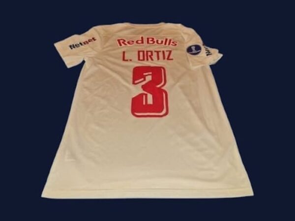 CLUB BRAGANTINO JERSEY MATCH WORN COPA SUDAMERICANA - Imagen 3