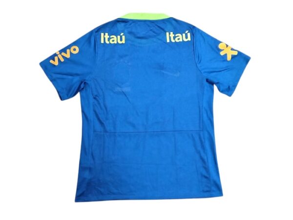 SELECCION BRASIL CAMISETA DE PRACTICA USADA POR JUGADOR - Imagen 3