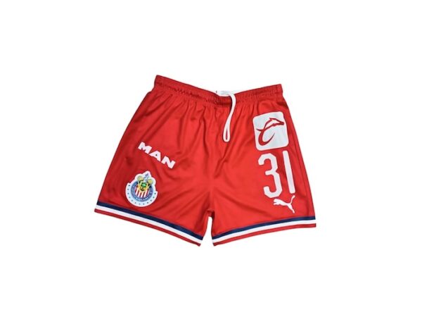 CLUB CHIVAS SHORT USADO POR JUGADORA 31