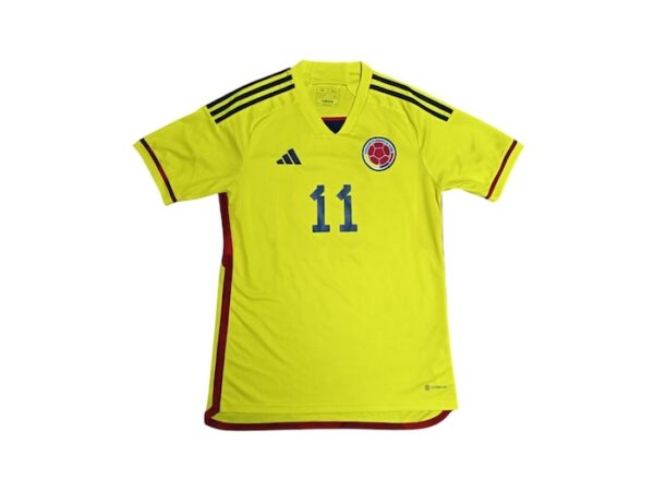 SELECCION COLOMBIA JERSEY MATCH WORN 11