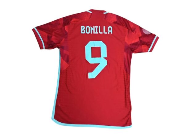 SELECCION COLOMBIA JERSEY MATCH WORN ALTERNATIVO - Imagen 3