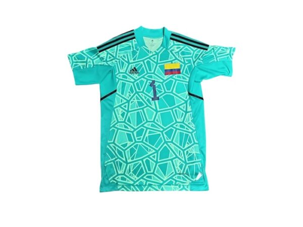 SELECCION COLOMBIA JERSEY MATCH WORN PORTERO JUEGOS OLIMPICOS