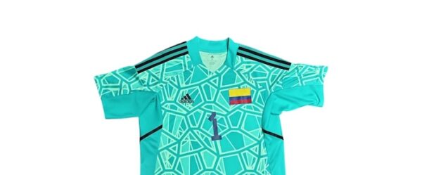 SELECCION COLOMBIA JERSEY MATCH WORN PORTERO JUEGOS OLIMPICOS - Imagen 2