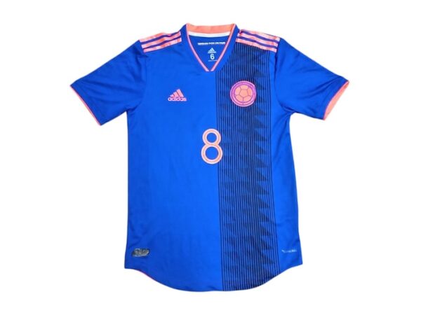 SELECCION COLOMBIA JERSEY MATCH WORN ALTERNATIVO