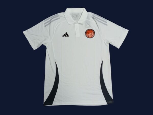 SELECCION COLOMBIA CAMISA POLO DE VIAJE USADA POR JUGADOR