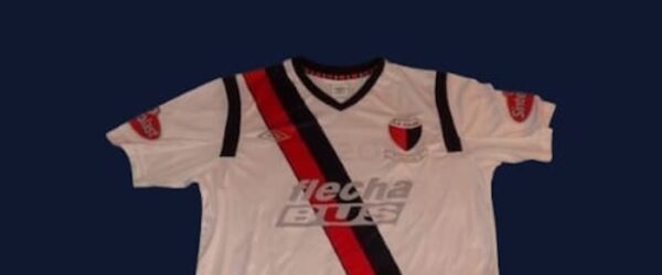 CLUB COLON SANTA FE JERSEY MATCH WORN RETRO - Imagen 2