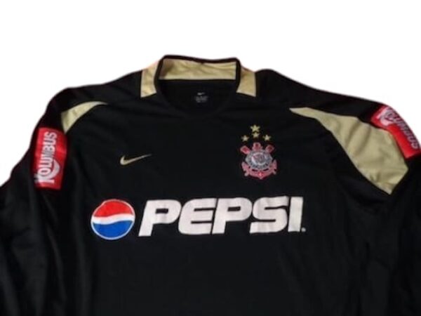 CLUB CORINTHIANS JERSEY MATCH WORN PORTERO RETRO - Imagen 2