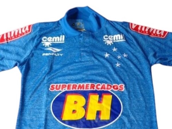 CLUB CRUZEIRO JERSEY MATCH WORN - Imagen 2