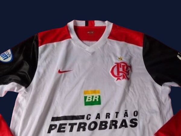 CLUB FLAMENGO JERSEY MATCH WORN MANGA LARGA - Imagen 2