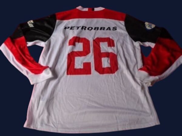 CLUB FLAMENGO JERSEY MATCH WORN MANGA LARGA - Imagen 3