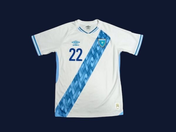 SELECCION GUATEMALA JERSEY MATCH WORN 22