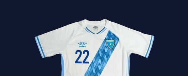 SELECCION GUATEMALA JERSEY MATCH WORN 22 - Imagen 2
