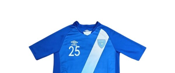 SELECCION GUATEMALA JERSEY MATCH WORN 25 RETRO - Imagen 2