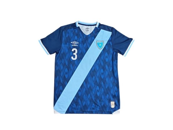 SELECCION GUATEMALA JERSEY MATCH WORN 3