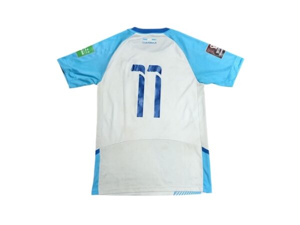 SELECCION GUATEMALA JERSEY MATCH WORN 11 ELIMINATORIAS 2022 - Imagen 3