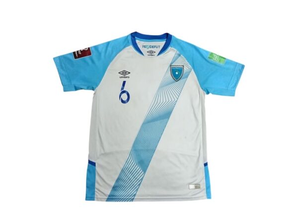 SELECCION GUATEMALA JERSEY MATCH WORN ELIMINATORIAS 6
