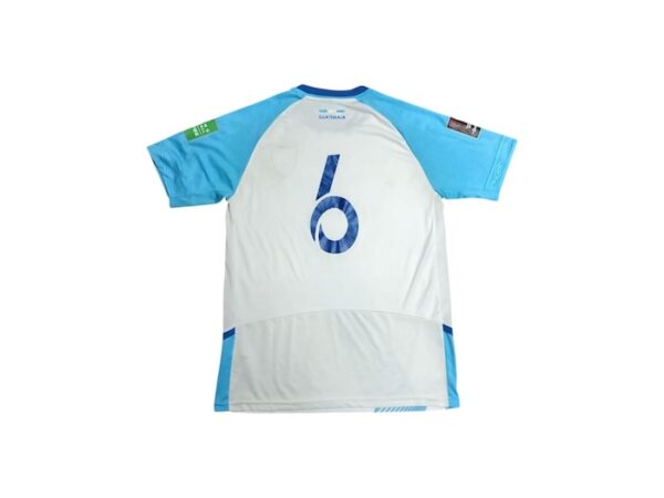 SELECCION GUATEMALA JERSEY MATCH WORN ELIMINATORIAS 6 - Imagen 4