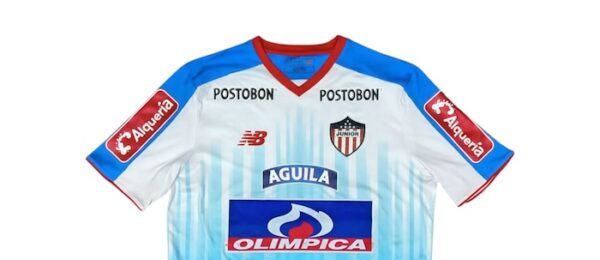 CLUB JUNIOR JERSEY MATCH WORN ALTERNATIVO 21 - Imagen 2