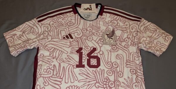 SELECCION MEXICANA JERSEY PREPARADO FIRMADO QUIÑONEZ - Imagen 3