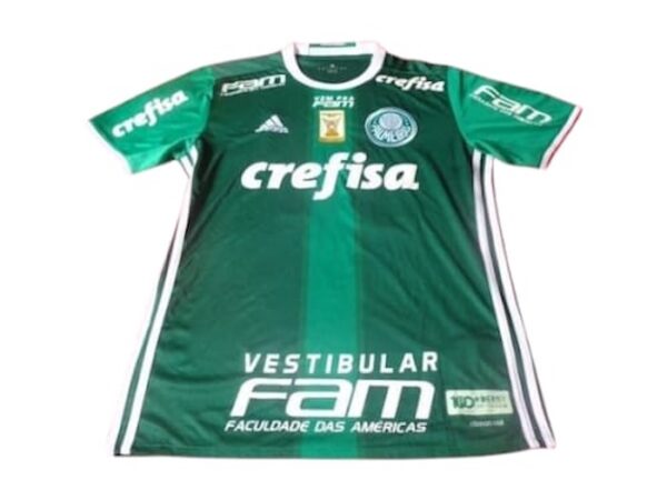 CLUB PALMEIRAS JERSEY MATCH WORN 37