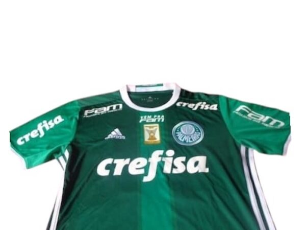 CLUB PALMEIRAS JERSEY MATCH WORN 37 - Imagen 2