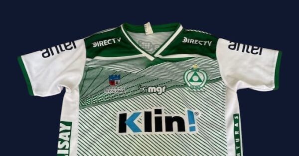 CLUB PLAZA COLONIA JERSEY MATCH WORN - Imagen 2
