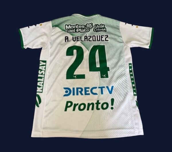 CLUB PLAZA COLONIA JERSEY MATCH WORN - Imagen 3