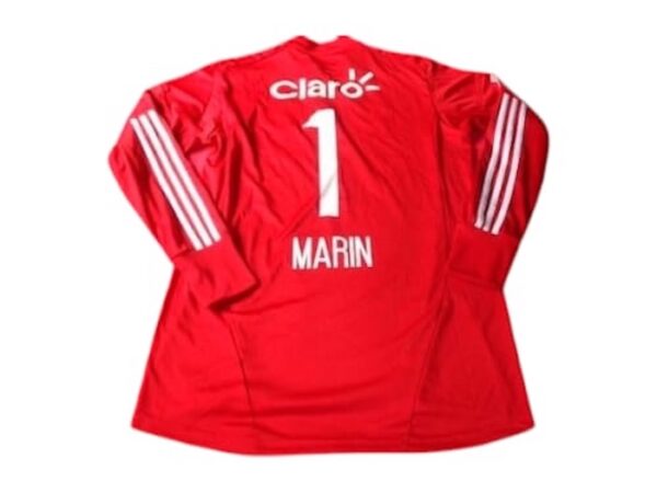 CLUB UNIVERSIDAD DE CHILE JERSEY MATCH WORN MANGA LARGA - Imagen 3