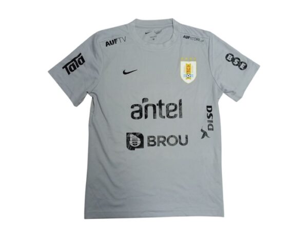 SELECCION URUGUAY JERSEY DE PRACTICA USADO POR JUGADOR 2025