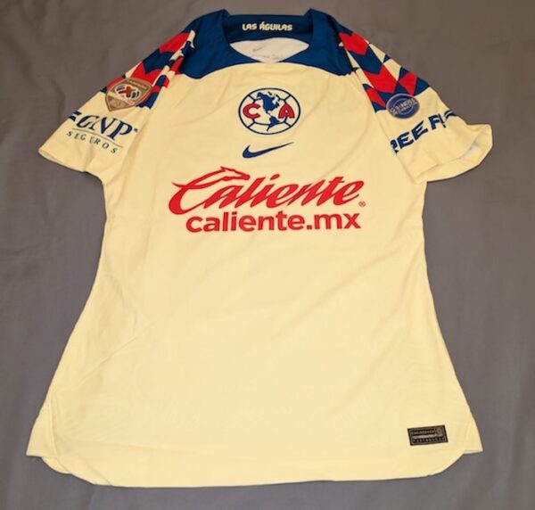 CLUB AMERICA JERSEY MATCH WORN SANCHEZ