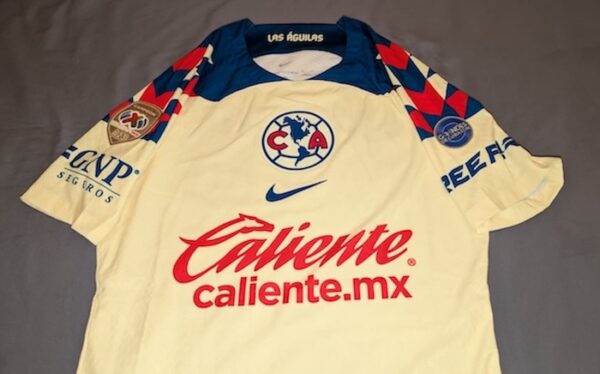CLUB AMERICA JERSEY MATCH WORN SANCHEZ - Imagen 2