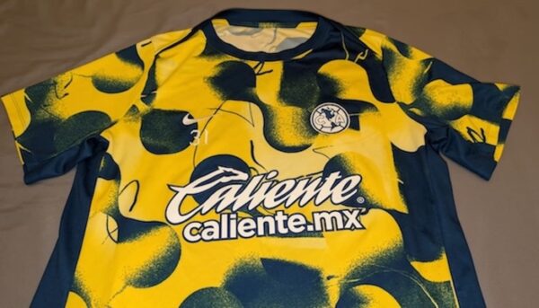 CLUB AMERICA CAMISETA DE PRACTICA USADA POR JUGADOR 31 - Imagen 2