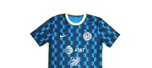 CLUB AMERICA JERSEY DE PRACTICA USADO POR JUGADOR - Imagen 2