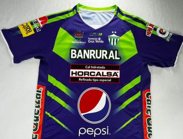 CLUB ANTIGUA GUATEMALA JERSEY MATCH WORN RETRO 11 - Imagen 2