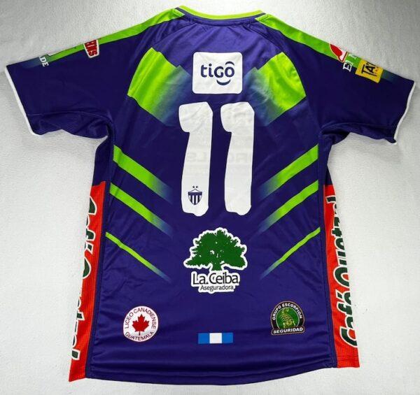 CLUB ANTIGUA GUATEMALA JERSEY MATCH WORN RETRO 11 - Imagen 3