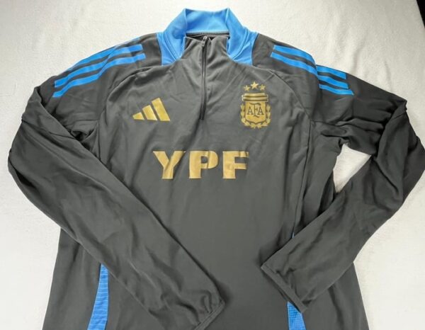 SELECCION ARGENTINA SUDADERA DE PRACTICA 2025 USO DE JUGADOR - Imagen 2