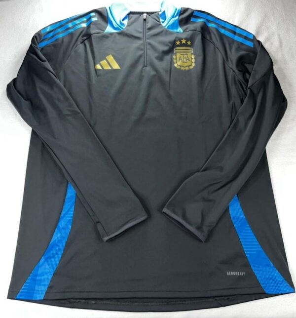 SELECCION ARGENTINA SUDADERA DE PRACTICA USADA POR JUGADOR