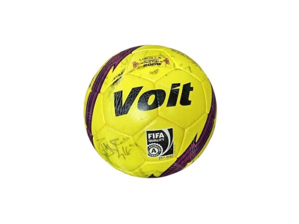 MATCH BALL FIRMADO CRUZ AZUL METEORO BALON